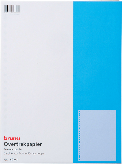 prinses silhouet Raffinaderij Tabbladen Bruna A4 23-gaats 10-delig assorti karton - Bruna De Lier